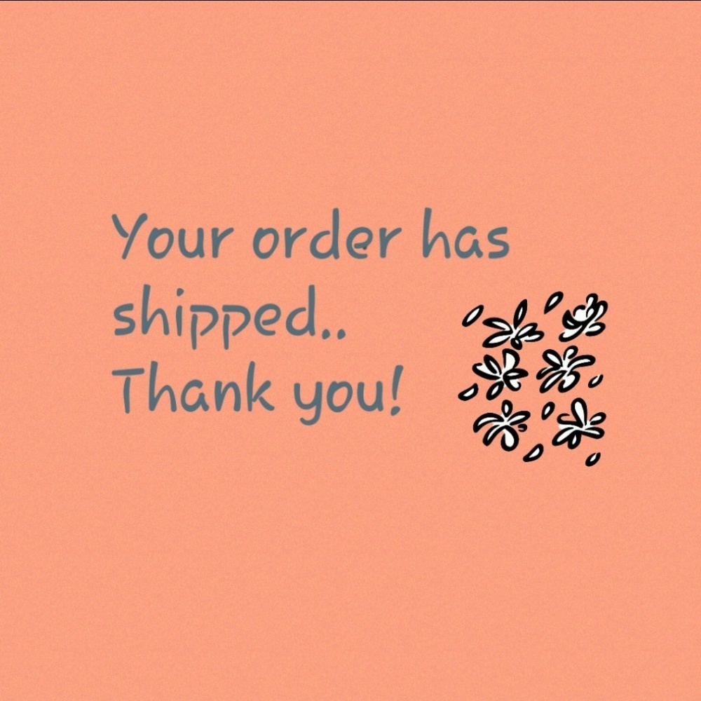 Thanks for shopping.